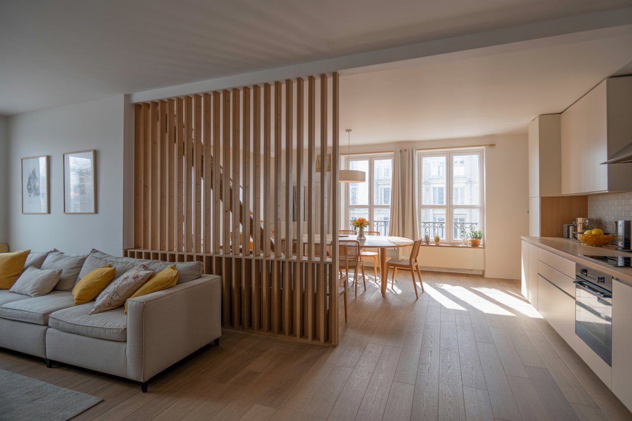 10 solutions faciles de séparation entre une chambre et un salon ...