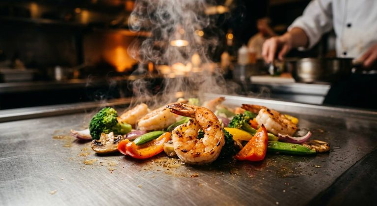 Cuisiner au Teppan Yaki : maîtriser le domino induction