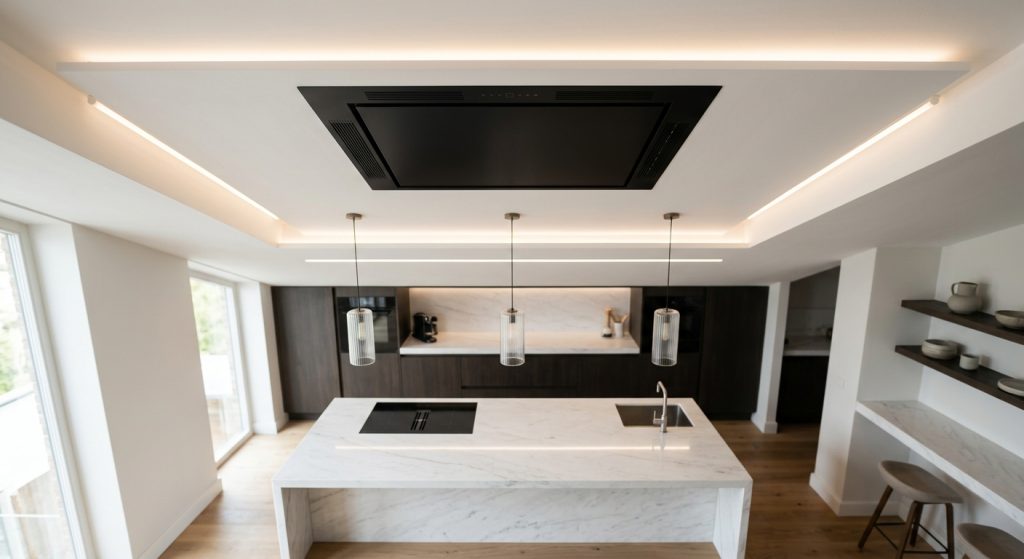 Hotte de plafond ou groupe aspirant : quel choix faire ?
