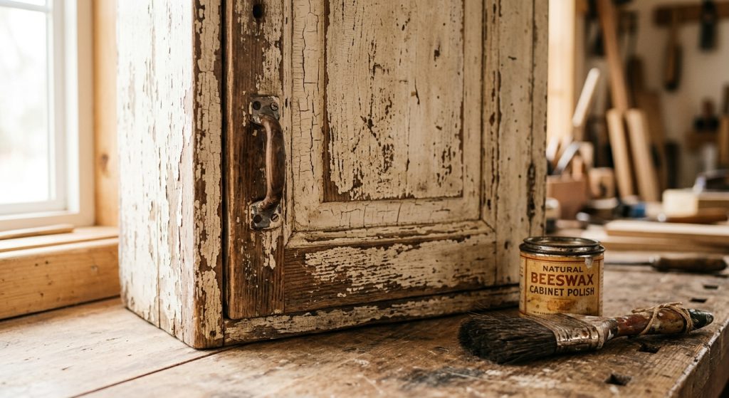 Réussir la patine sur bois pour un effet brocante authentique
